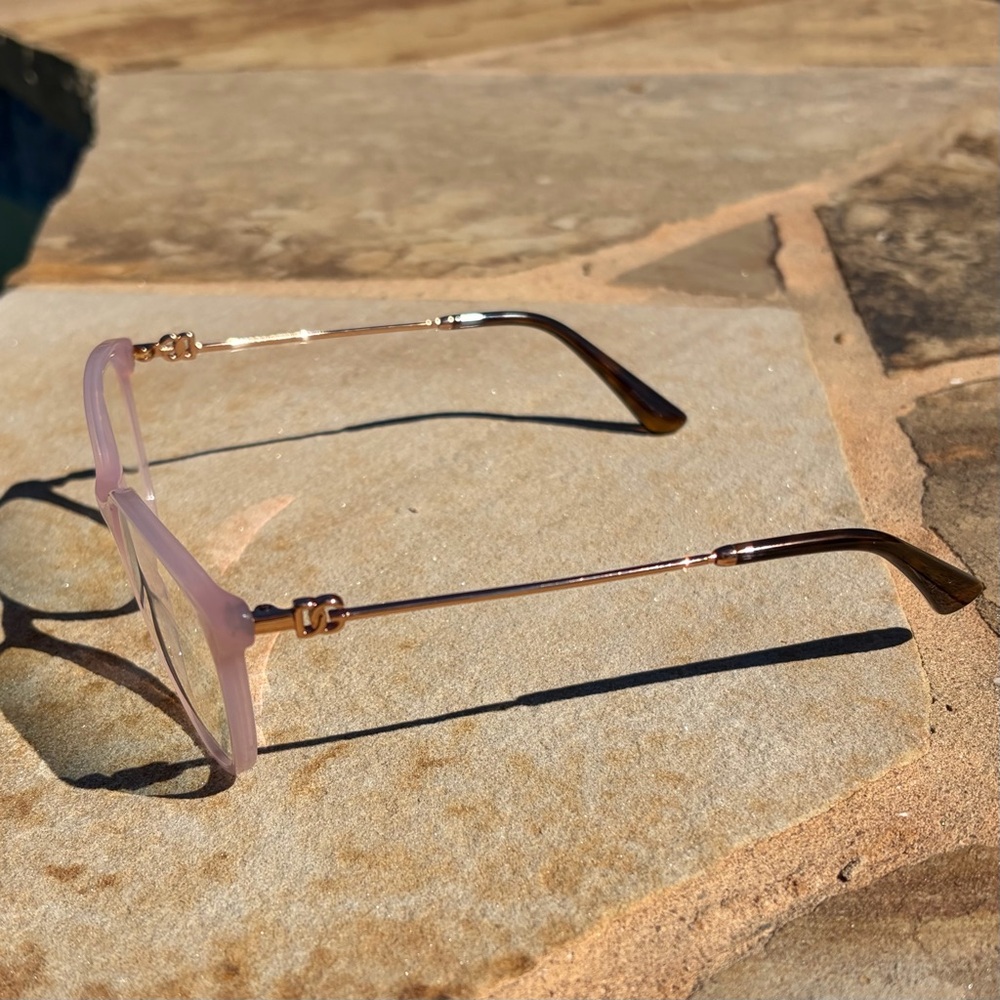 Dolce Gabbana Translucent Pink RX Eyeglasses 3363 - Picture 5 of 7